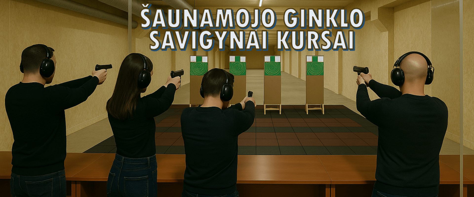 Šaunamojo ginklo savigynai kursai Vilniuje