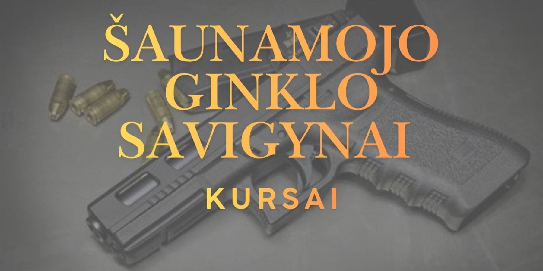 Ginklo savigynai kursai
