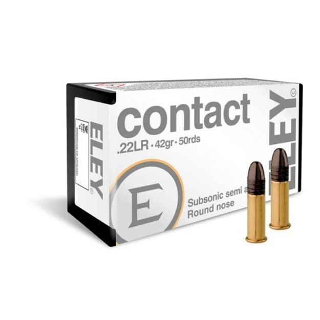 .22 LR/42 gr, ELEY Contact  50 vnt.