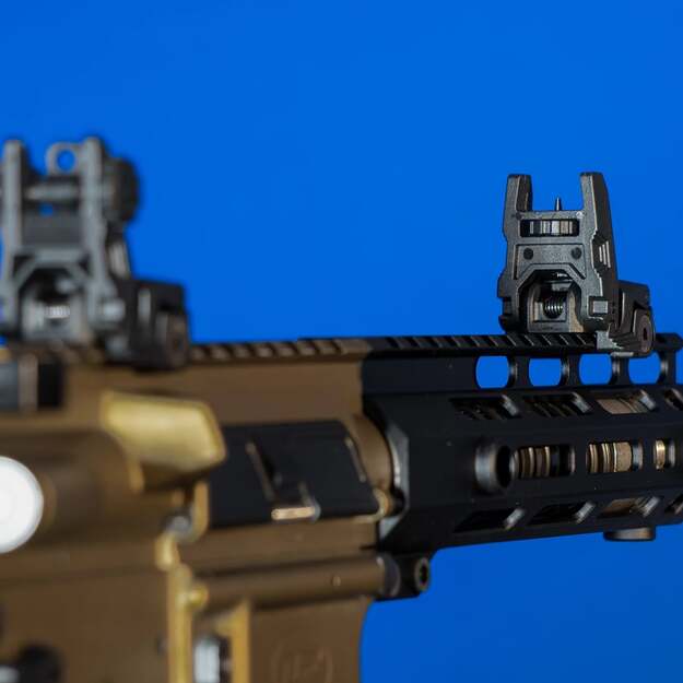 Atlenkiami taikikliai Picatinny bėgeliams (priekinis ir galinis), KEY-302 2