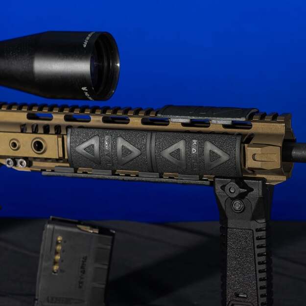 Polimerinė Picatinny bėgelio (rail) apsauga, KEY-602 1