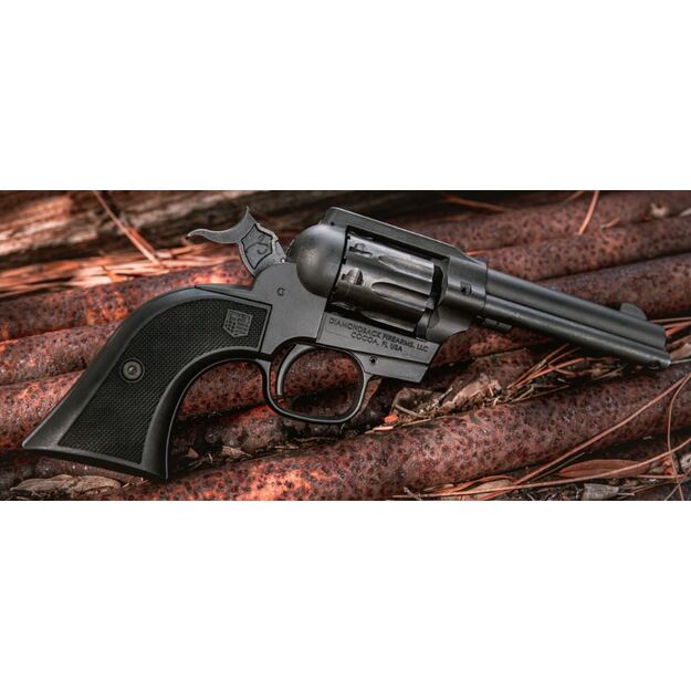 Revolveris DB SIDEKICK 5.5″, .22LR ir .22Mag būgnai, tamsiai pilkas 4