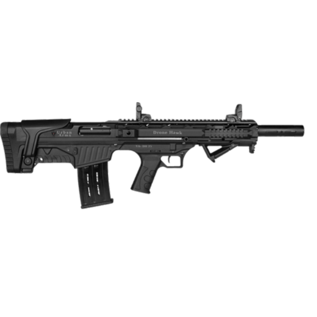 Trumpų nuotolių antidroninis lygiavamzdis sportinis šautuvas URBAN ARMS DH-25, 12x76