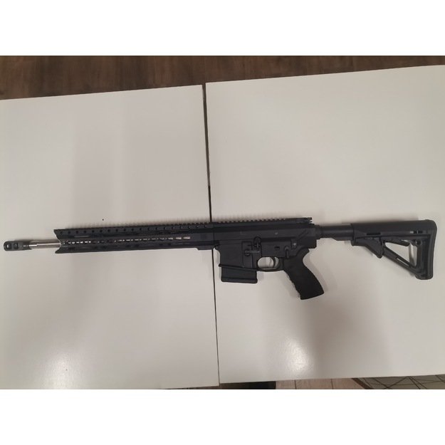 DIAMONDBACK BLACK-GOLD DB10 18′ INOX FLUTED RAIL M-LOK 7.62×51 NATO BLACK