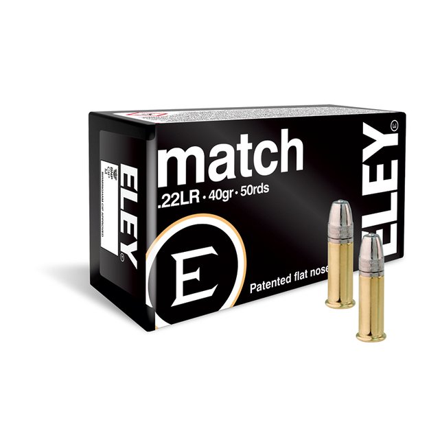 .22 LR/42 GR, ELEY MATCH 50 vnt.