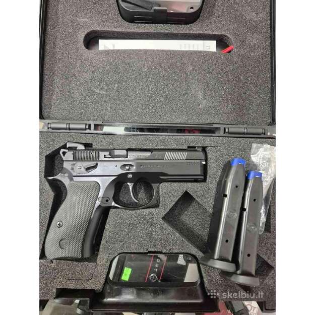 PISTOLETAS CZ 75 P-01 OMEGA, 9X19
