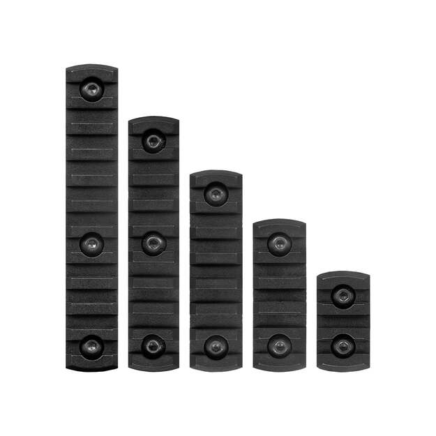 Polimerinis 3 tarpų  bėgelis ant M-Lok, KEY-604/3