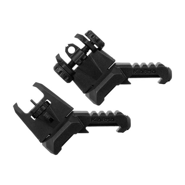 Atlenkiami taikikliai Picatinny bėgeliams (priekinis ir galinis), 45° kampas