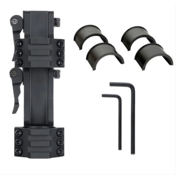 Laikiklis ohhunt® 30mm QD Cantilever Scope Mount with Top Picatinny Rail 1
