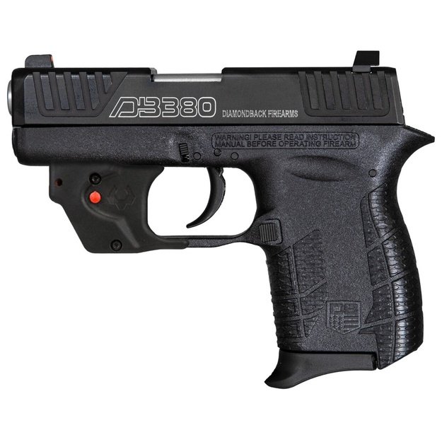 DB380 Gen4, .380 ACP, Viridian Laser,  JUODAS