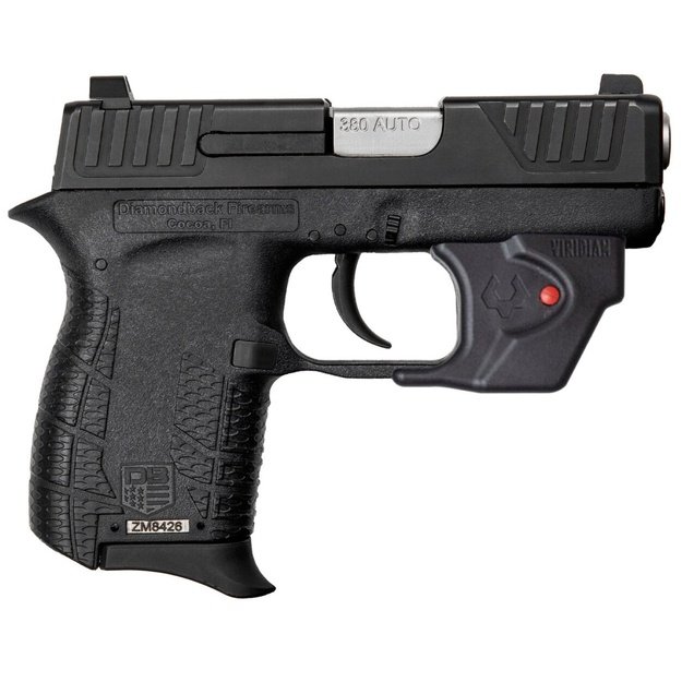 DB380 Gen4, .380 ACP, Viridian Laser,  JUODAS