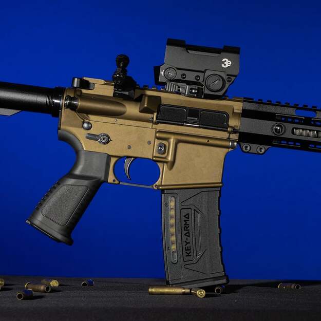 Dviejų svirčių abipusis saugiklis AR-15, KEY-713 3