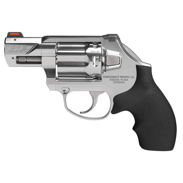 Revolveris DIAMONDBACK SDR, 2″, .357 Mag / .38 SPL +P, Patrumpintas gaidukas, poliruotas nerūdijantis plienas
