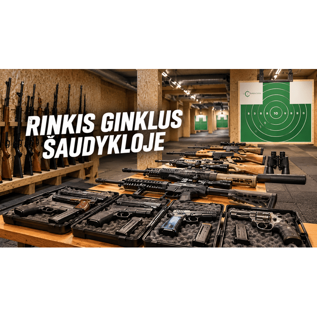CHOOSE YOUR FIREARMS AT THE SHOOTING RANGE – €75