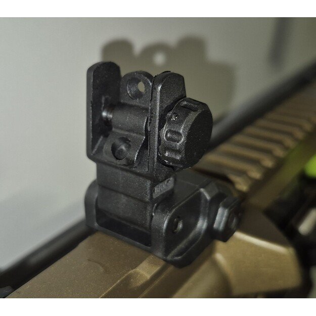 Atlenkiami taikikliai Picatinny bėgeliams (priekinis ir galinis) 1