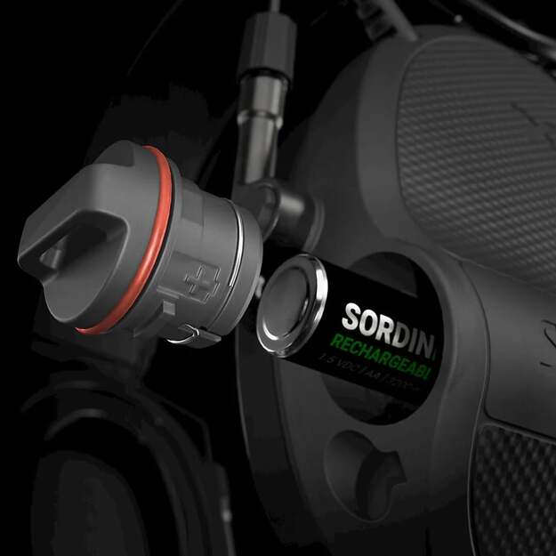 Sordin Supreme X2 headband  aktyvios ausinės su gelio pagalvėlėmis, žalios 2