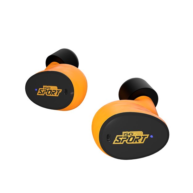 ISO TUNES Caliber orange ausinės 2