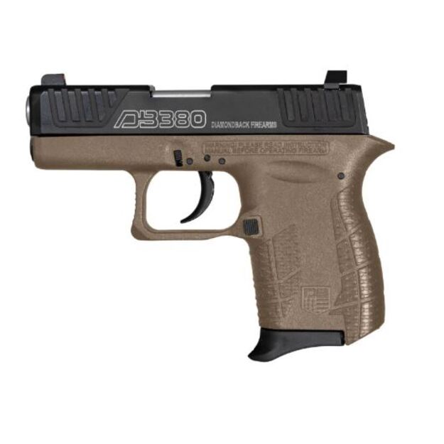 DIAMONDBACK DB380 .380ACP 2.8" , FLAT DARK EARTH