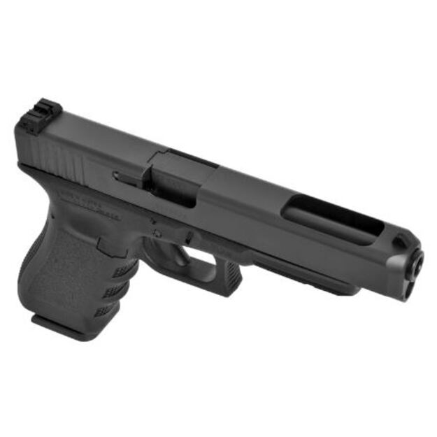 Pistoletas Glock 34, 9x19. Ginklų parduotuvė. Ginklo savigynai kursai.