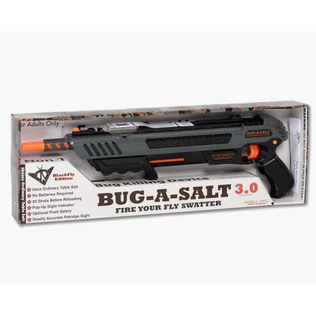 Druskos šautuvas BUG-A-SALT 3.0 BLACK FLY