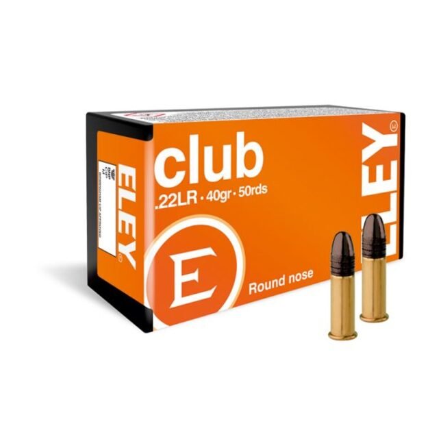 .22 LR/40 GR, ELEY CLUB 50 VNT.