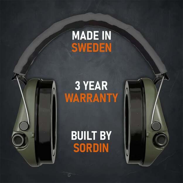 SORDIN Supreme Pro aktyvios ausinės su gelio pagalvėlėmis, juodos, juodas lankelis 2