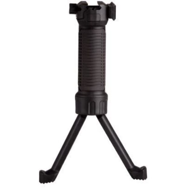 Polymer Bipod Foregrip with Metal Reinforced Legs
