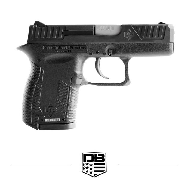 DIAMONDBACK DB380 .380ACP 2.8" ,  JUODAS