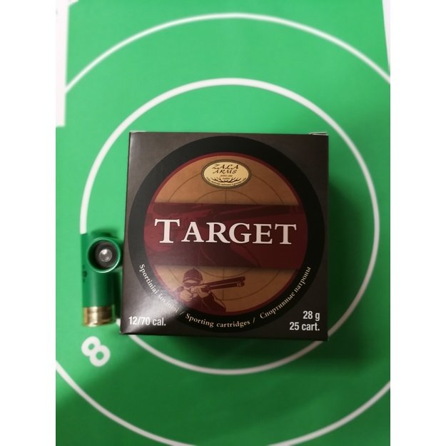 12 kal.  28 g. kulka, TARGET
