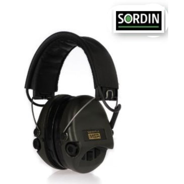 Sordin Supreme PRO X  aktyvios ausinės su gelio pagalvėlėmis
